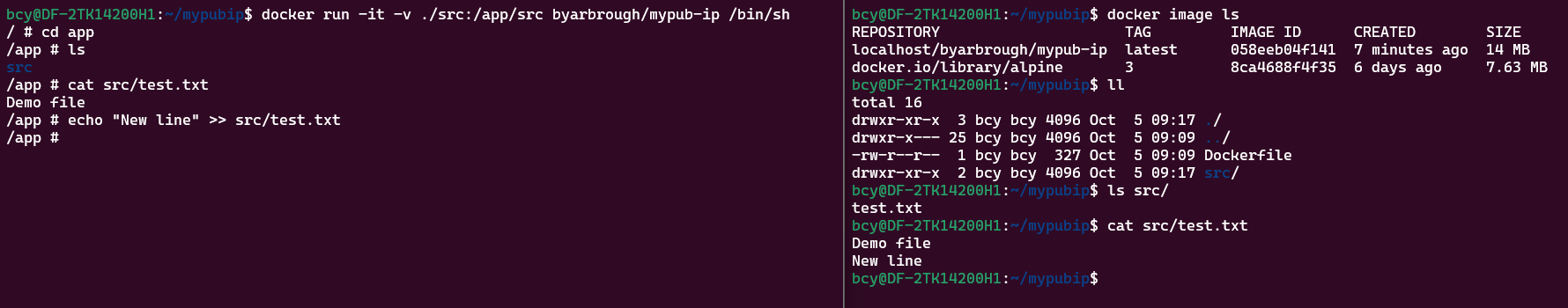 Manual docker prototype