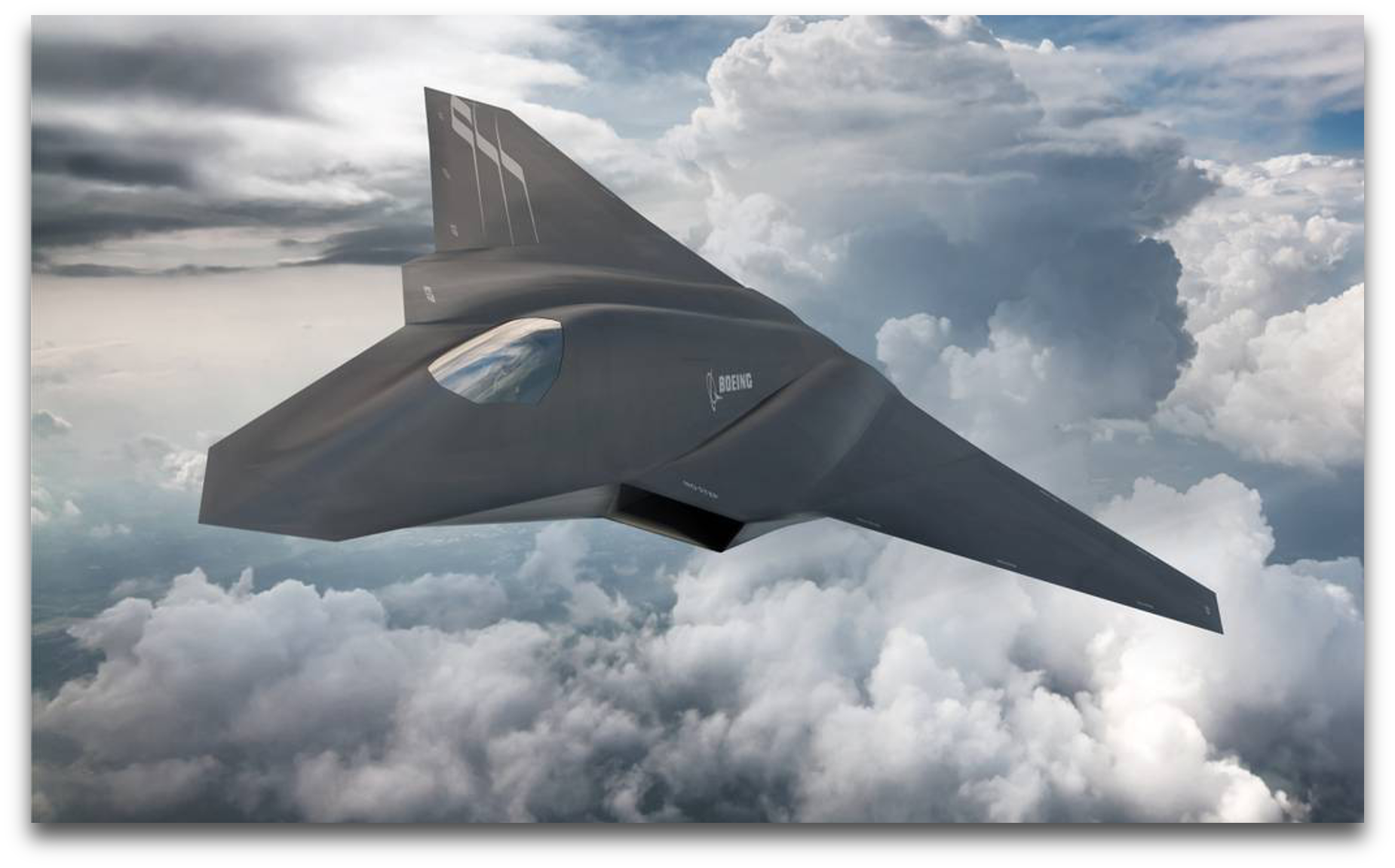F-47 Next-Generation Air Dominance fighter.